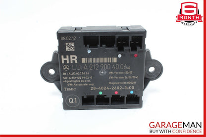 08-18 Mercedes GLK350 E350 CLS550 Rear Right Side Door Controller Module Unit