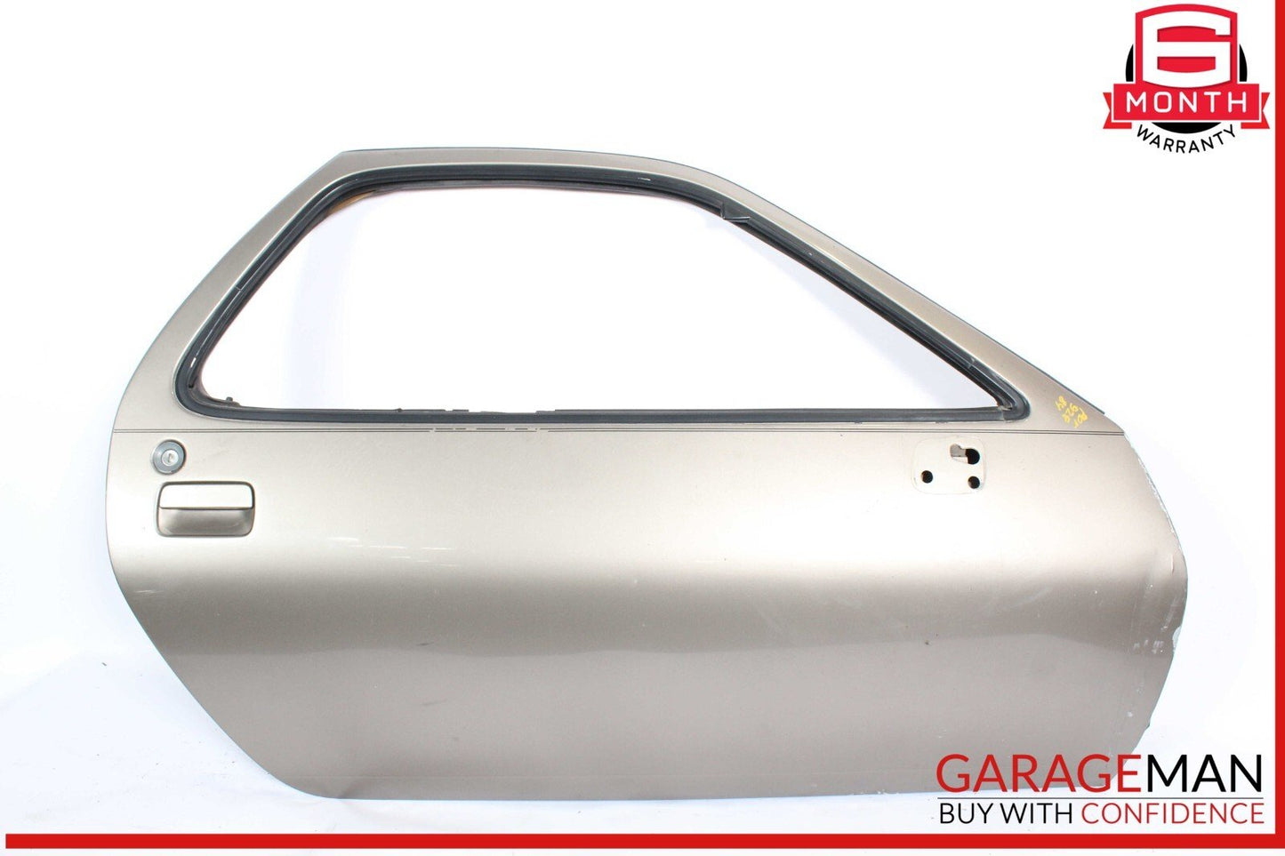 84-91 Porsche 928 S Front Right Side Exterior Door Shell Panel Gray OEM