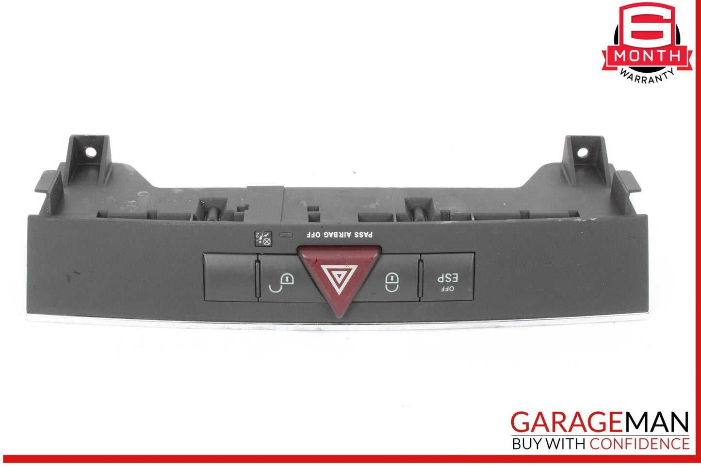 05-11 Mercedes R171 SLK300 Dash Hazard Light Seat Heat ESP Lock Switch Control
