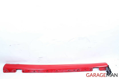 02-05 Mercedes W203 C230 Coupe Left Driver Side Rocker Skirt Moulding Panel Red