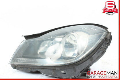 12-14 Mercedes W204 C300 Front Left Driver Headlight Head Light Lamp Halogen OEM