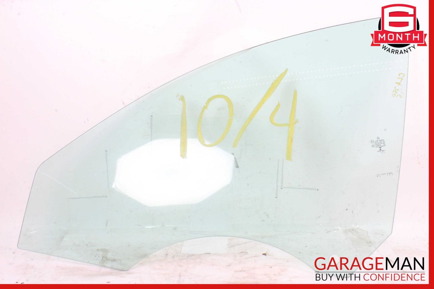 14-18 Mercedes W117 CLA250 Front Left Driver Side Door Window Auto Glass OEM