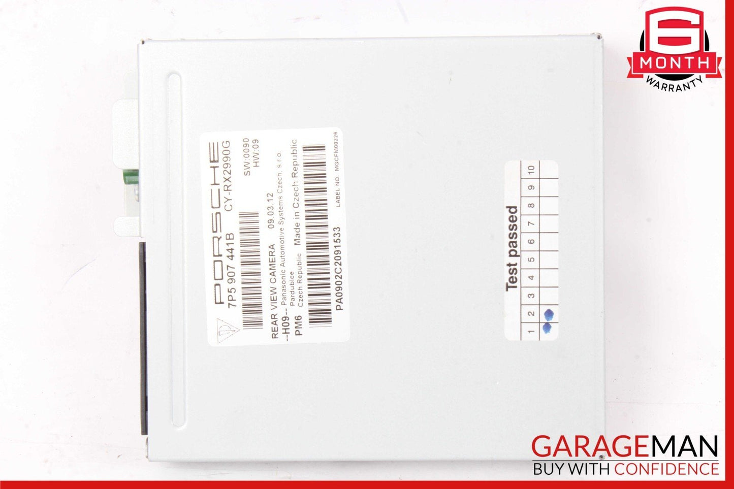 11-16 Porsche Cayenne 958 Rear View Backup Camera Control Module OEM