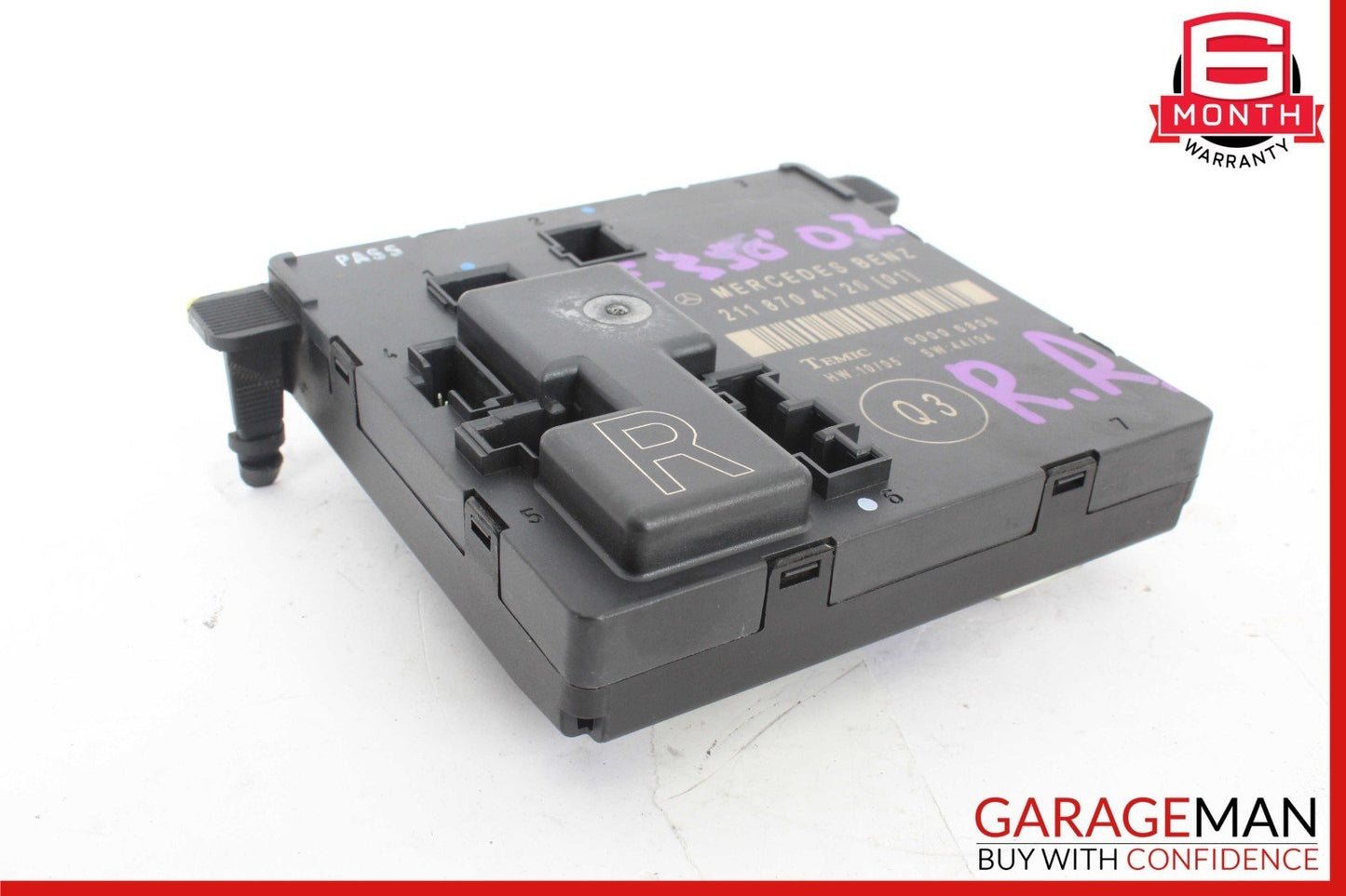 03-09 Mercedes W211 E350 E550 Rear Right Side Door Control Module Unit OEM