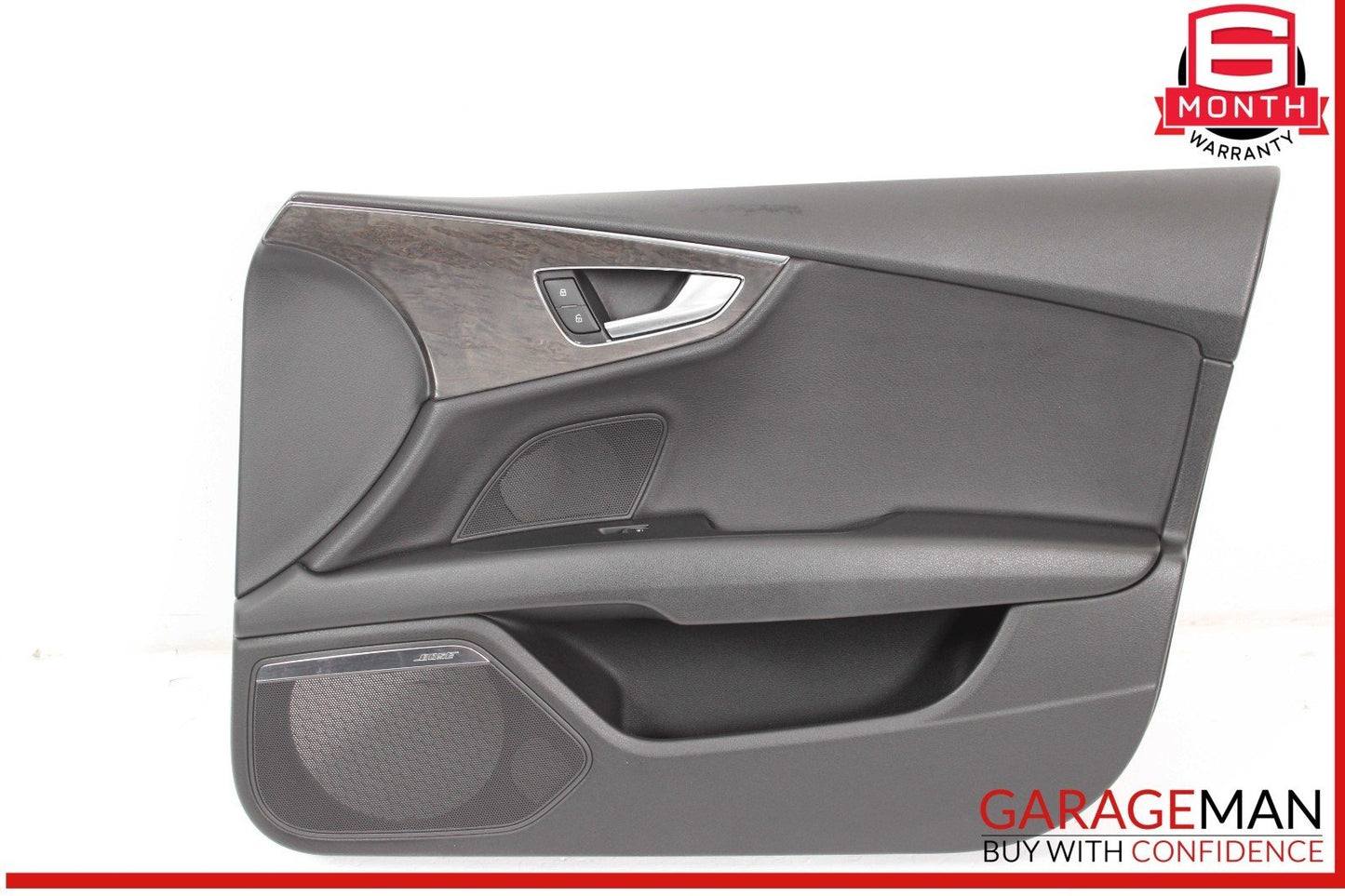 12-18 Audi A7 Front Right Passenger Side Interior Door Panel Trim Cover Assy OEM