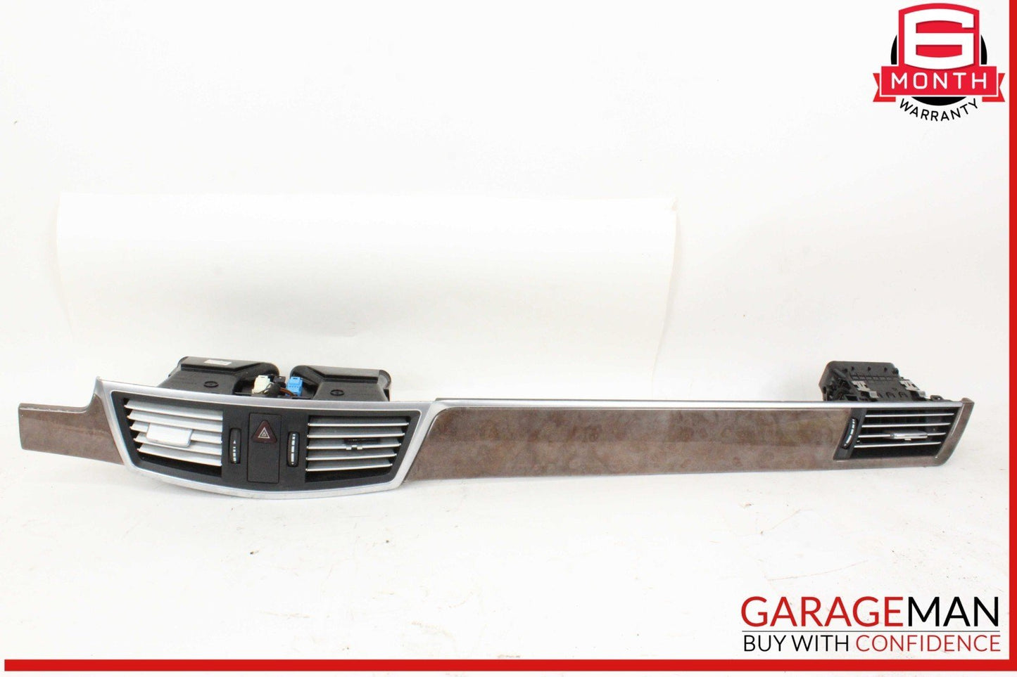 10-13 Mercedes W212 E350 Front Center Dash AC A/C Air Vent Trim Assembly OEM