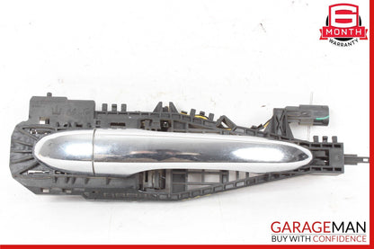 2014-2019 Maserati Ghibli Rear Left Side Exterior Door Handle Silver OEM