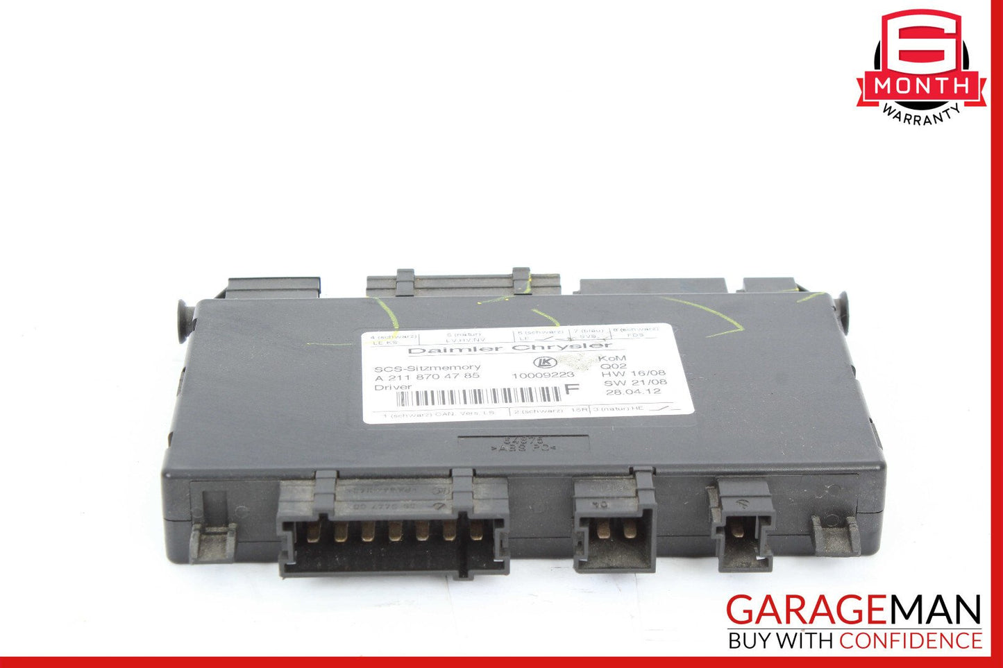 03-13 Mercedes X164 GL450 Front Left Side Seat Control Module Unit OEM