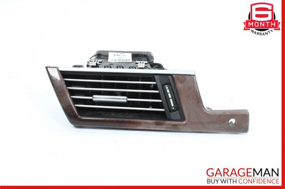 10-13 Mercedes W212 E350 Front Left Dashboard Dash AC A/C Air Vent Trim Wood
