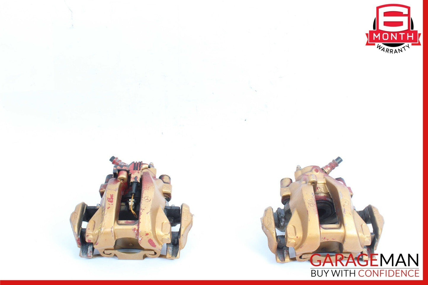 10-18 Mercedes E350 E550 CLS400 Rear Left & Right Brake  Calipers Set of 2 Pc