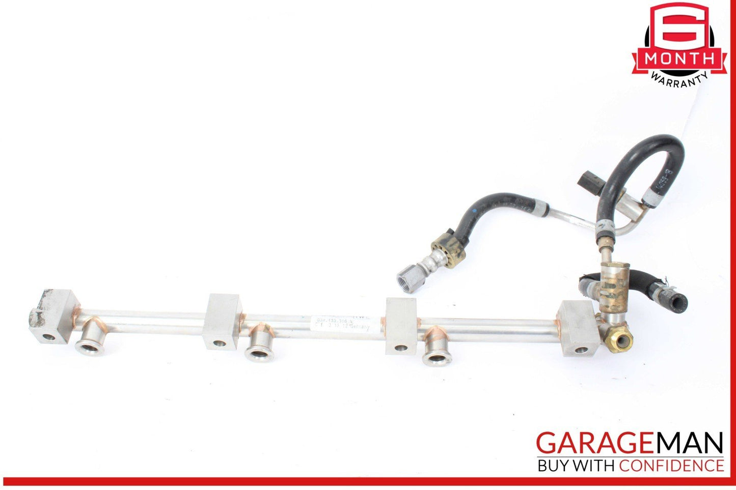 09-16 Audi S4 Upper Fuel Injector Rail 03H133316N OEM
