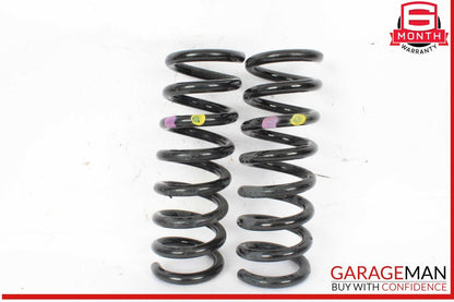 08-14 Mercedes W204 C250 Rear Right and Left Side Suspension Coil Spring Set OEM