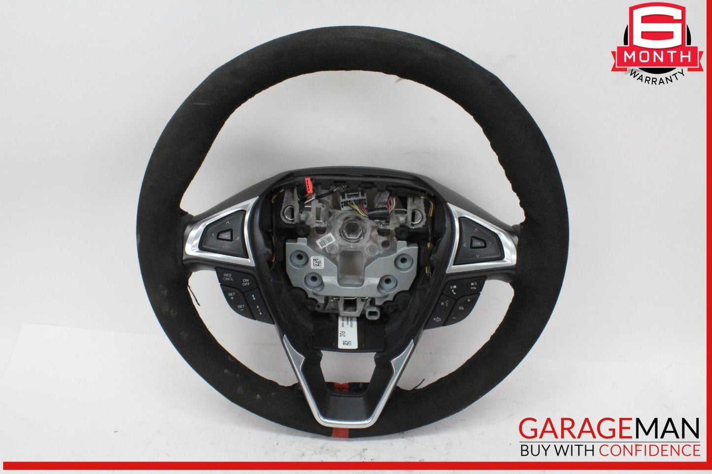 13-16 Ford Fusion Front Left Driver Side Multifunction Steering Wheel Black OEM