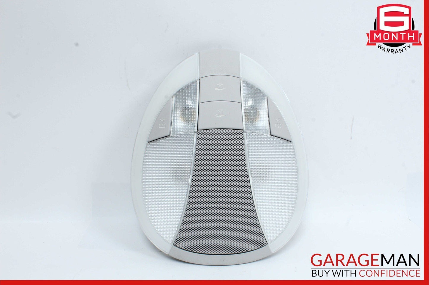07-09 Mercedes W211 E350 E550 Rear Overhead Dome Light Gray 2118207501 OEM