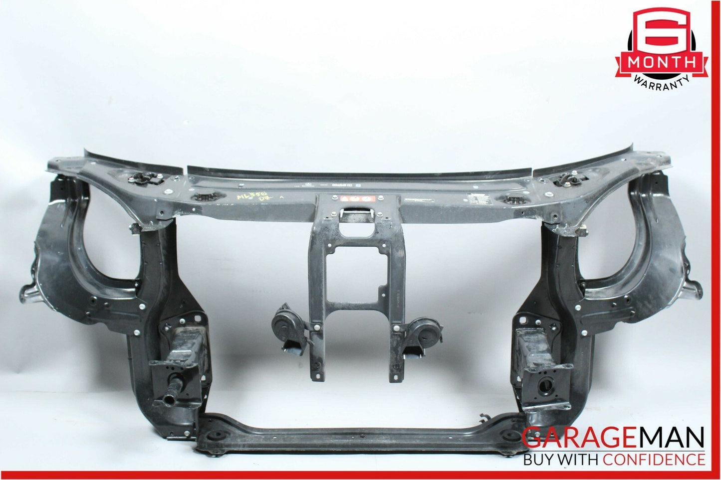 06-08 Mercedes W164 ML350 Front Upper Radiator Core Support Bracket Bar Assembly