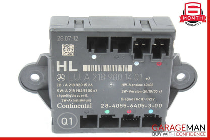 08-15 Mercedes W204 C250 Rear Left Driver Side Door Control Module Q1 OEM