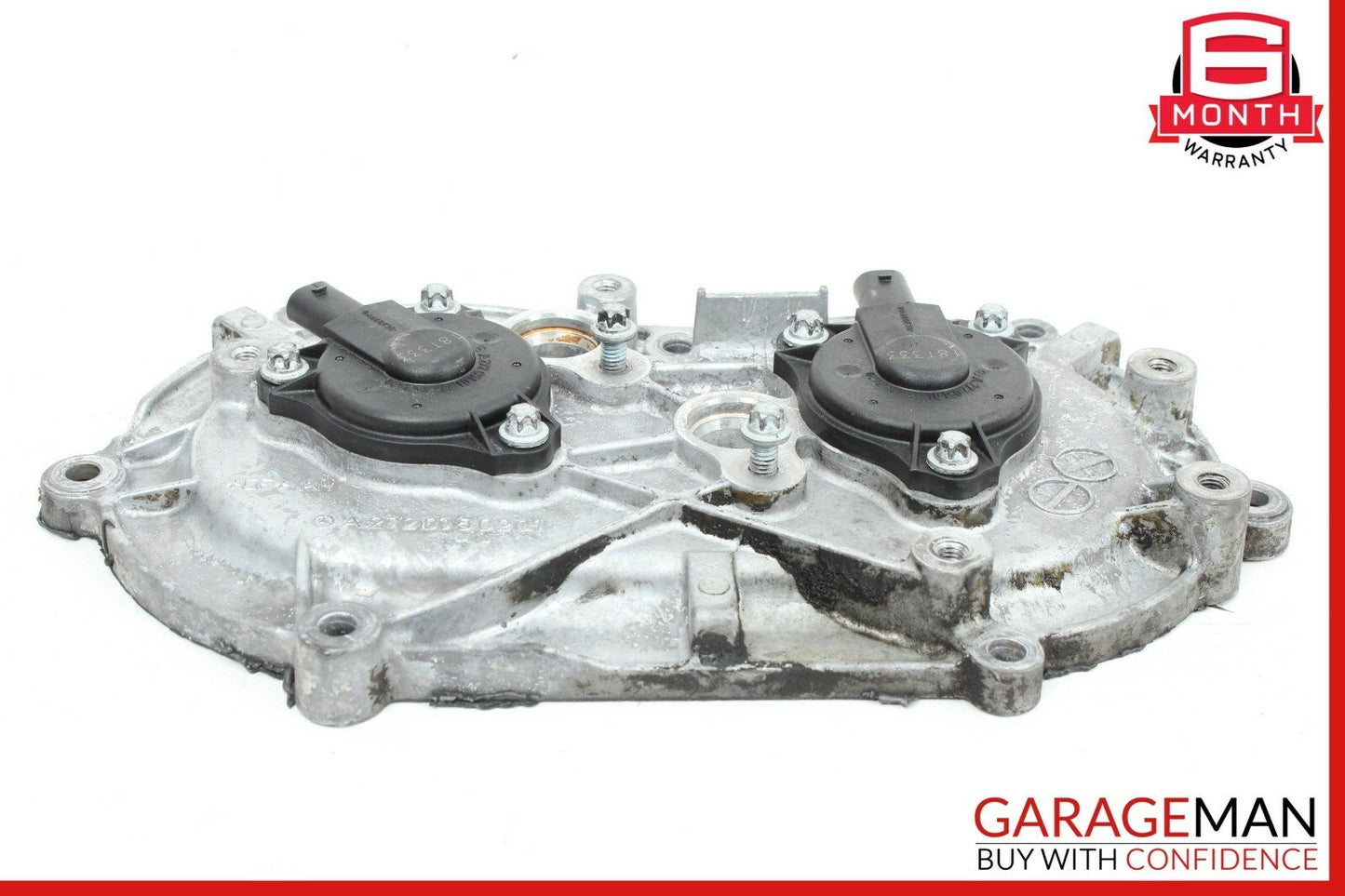 06-10 Mercedes R350 CLK350 E350 Front Left Engine Timing Chain Valve Cover Plate