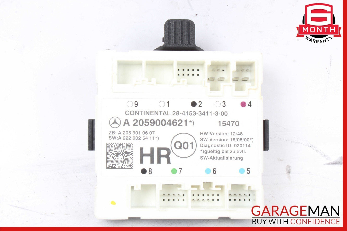 16-19 Mercedes W205 C300 C350e Rear Right Side Door Control Module OEM