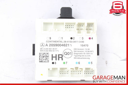 16-19 Mercedes W205 C300 C350e Rear Right Side Door Control Module OEM