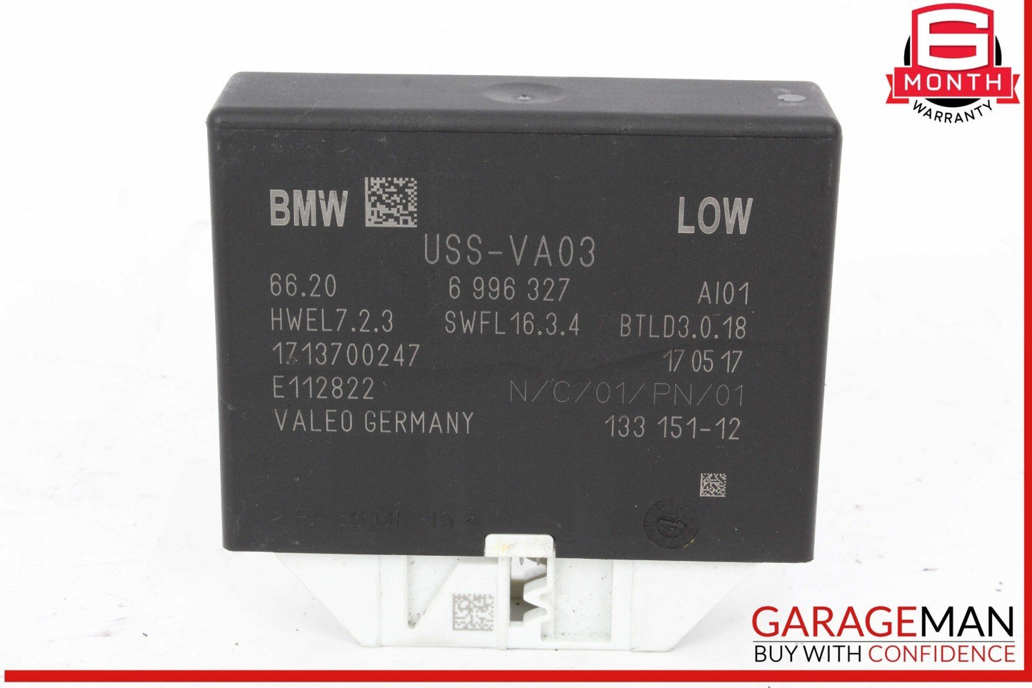 17-20 BMW 530E PDC Park Parking Distance Control Module Unit 6996327 OEM