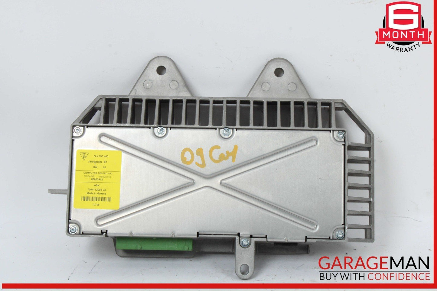 08-10 Porsche Cayenne 957 Audio Stereo Radio Amplifier AMP 7L5035465 OEM