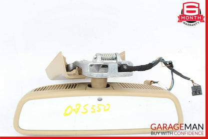 07-09 Mercedes W221 S550 S600 S63 AMG Interior Top Rear View Mirror Brown OEM
