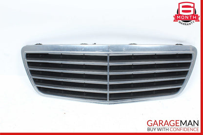 98-02 Mercedes W210 E320 4Matic Front Bumper Center Mesh Grilles Grill Panel OEM