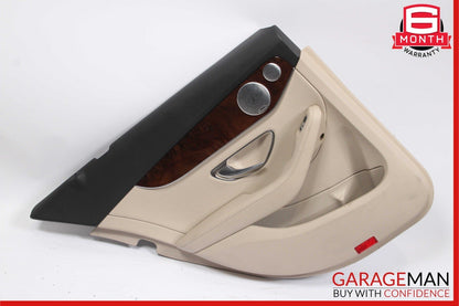15-20 Mercedes W205 C300 C43 Rear Left Driver Side Interior Door Panel Cover OEM
