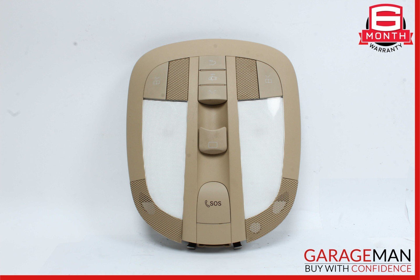 06-13 Mercedes GL450 ML500 Front Overhead Dome Light Reading Map Lamp Brown