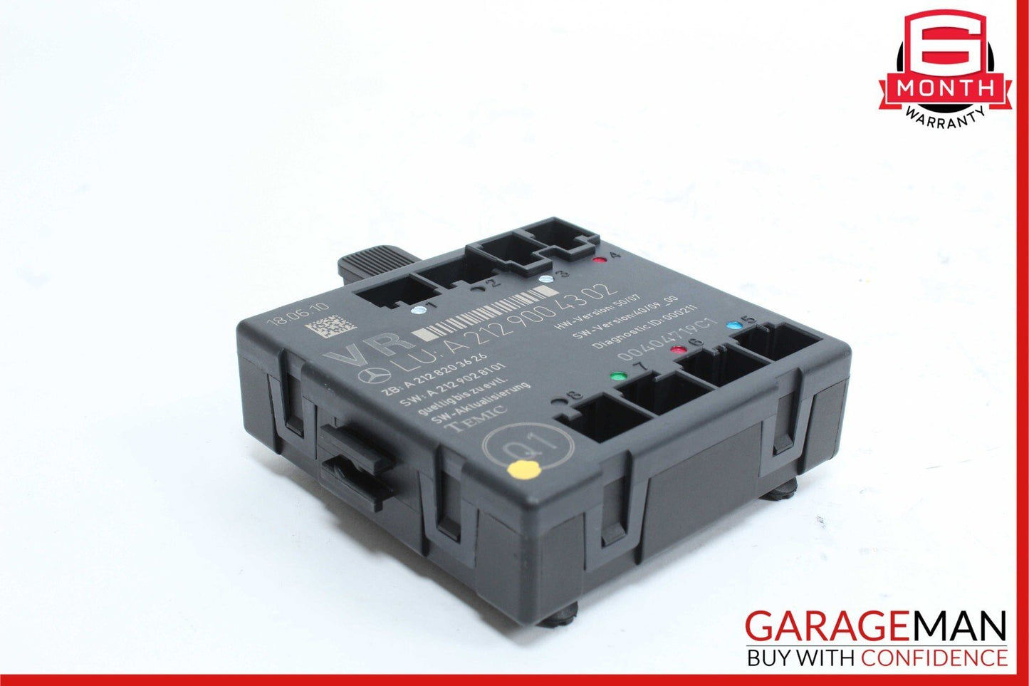 08-18 Mercedes W204 C250 C300 C350 Front Right Side Door Control Module Unit OEM