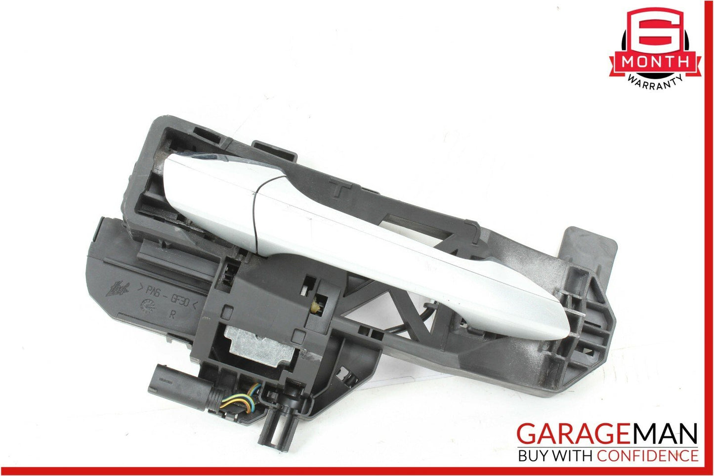 07-13 Mercedes W221 S400 Front Right Side Exterior Door Handle Keyless Go Silver