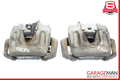 10-14 Mercedes W212 E350 Front Brake Calipers Left and Right Set Of 2 Pc OEM