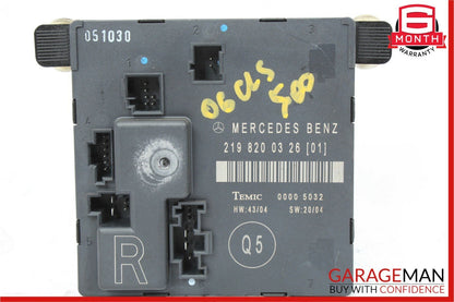 06-11 Mercedes W219 CLS500 CLS550 Rear Right Passenger Door Control Module OEM