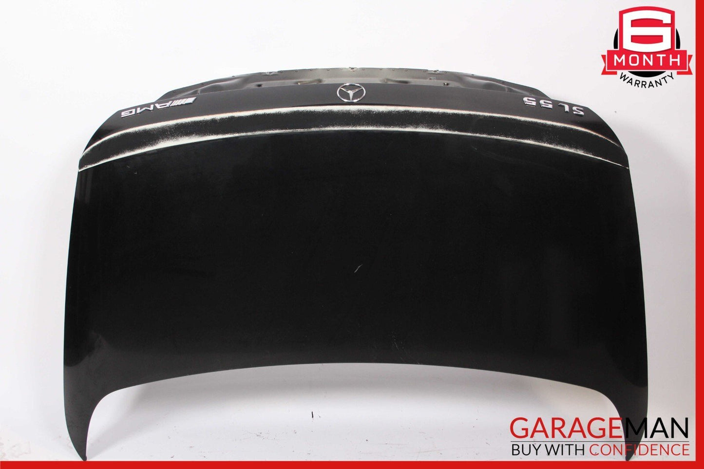 03-11 Mercedes R230 SL500 SL550 Rear Trunk Lid Deck Shell Panel Black OEM