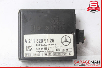 03-12 Mercedes W203 C320 SLK350 Anti Theft Alarm Signal Control Module Unit OEM
