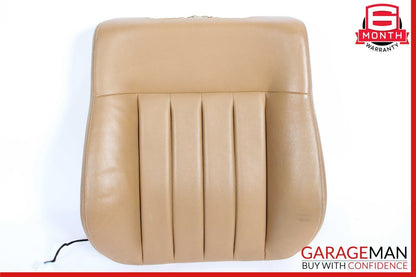 10-16 Mercedes W212 E350 E550 Front Right Top Upper Seat Cushion Cover Brown OEM