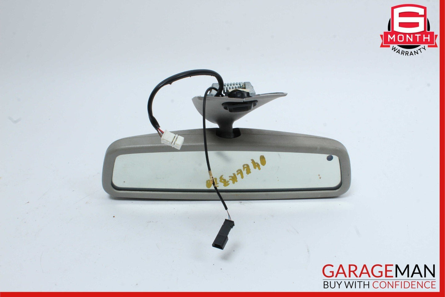 01-09 Mercedes W209 CLK3200 C230 C320 Interior Upper Rear View Mirror Gray OEM