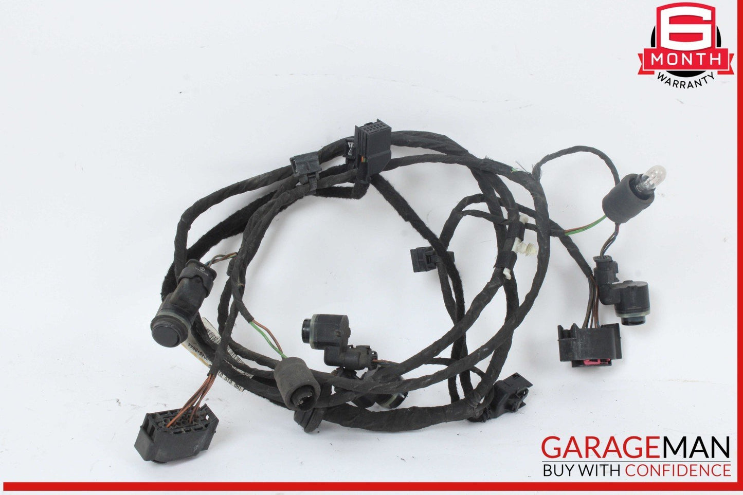 12-18 Audi A7 Quattro Rear Bumper Wiring Harness w/ Park Assist PDC Sensors OEM