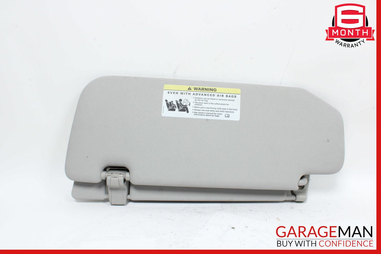 09-13 Mercedes W251 R350 R320 Front Right Side Sun Visor Sun Shade Gray OEM