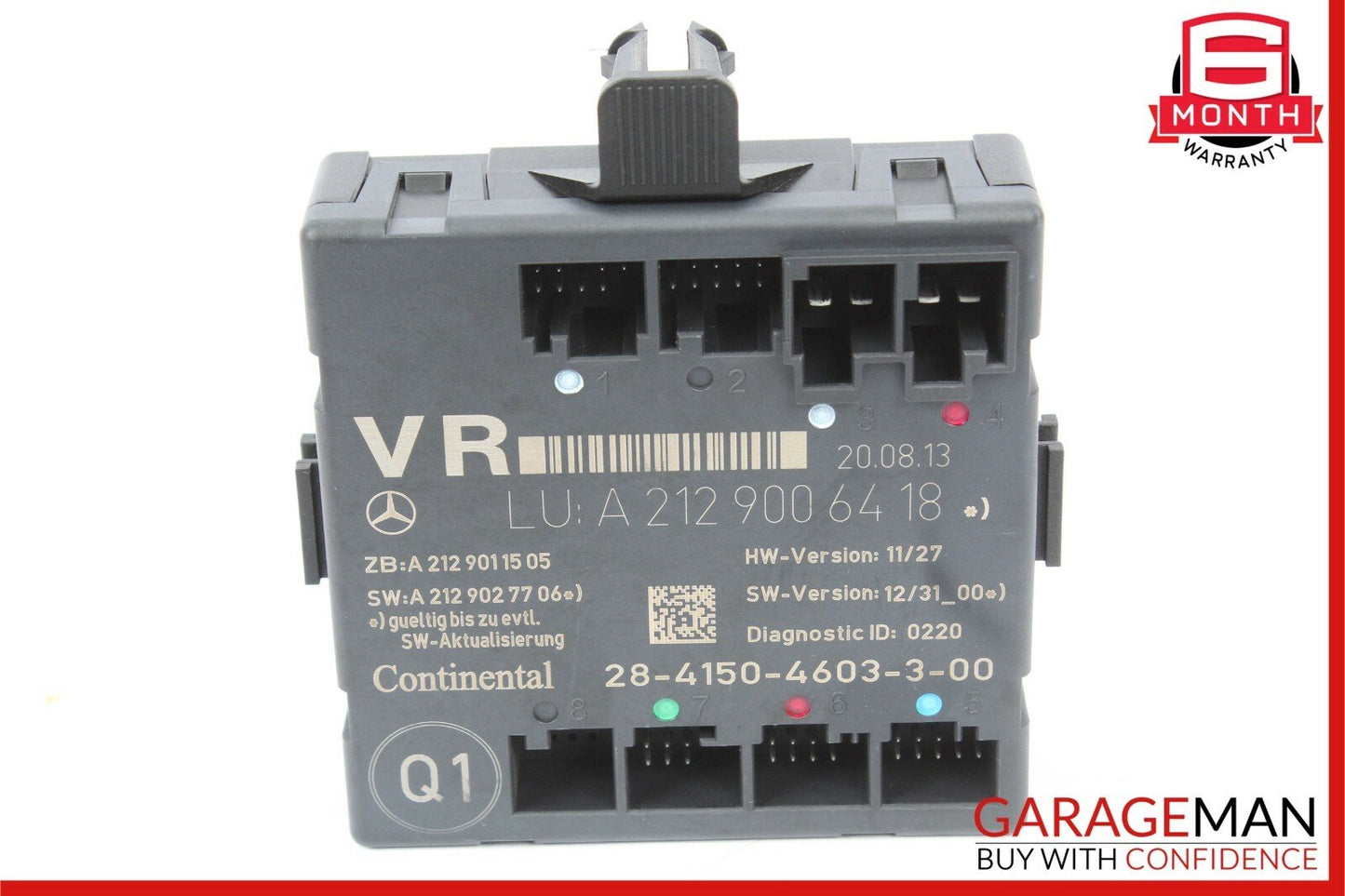 12-14 Mercedes W204 C250 C350 Front Right Side Door Control Module Unit OEM