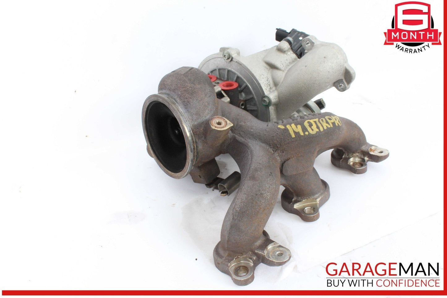 14-20 Maserati Quattroporte Ghibli Left Turbocharger Turbo Charger Manifold OEM
