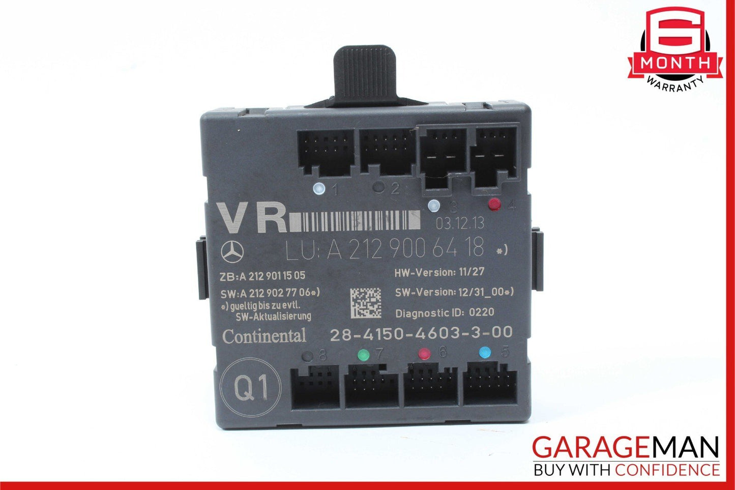 08-14 Mercedes W204 C250 C350 Front Right Door Control Module 2129006418 OEM