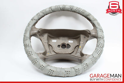 03-09 Mercedes R230 SL500 CLK350 CLK550 4 Spoke Steering Wheel Gray OEM