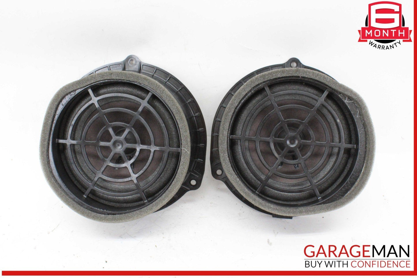 11-18 Audi A8 Rear Right and Left Side Door Audio Sound Speaker Set Bose OEM