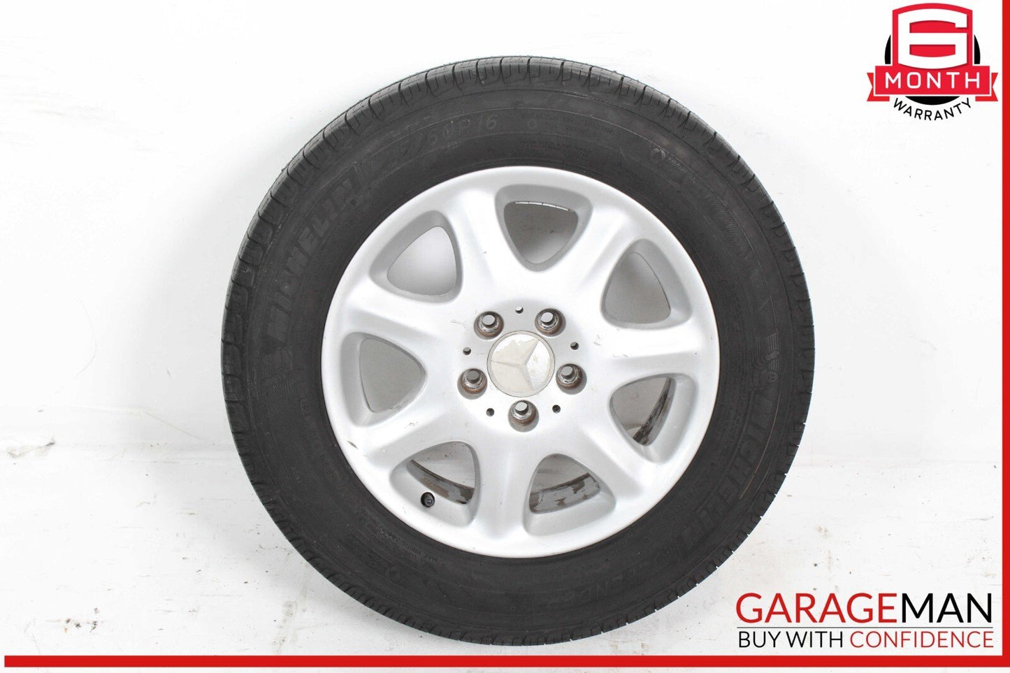 00-06 Mercedes W220 S430 S500 Left or Right Tire Wheel Rim 16" ET46 OEM