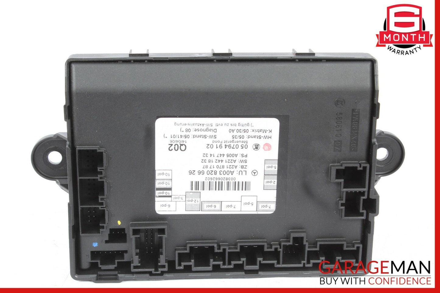 07-09 Mercedes W221 S550 S65 AMG Rear Left Or Right Side Door Control Module OEM