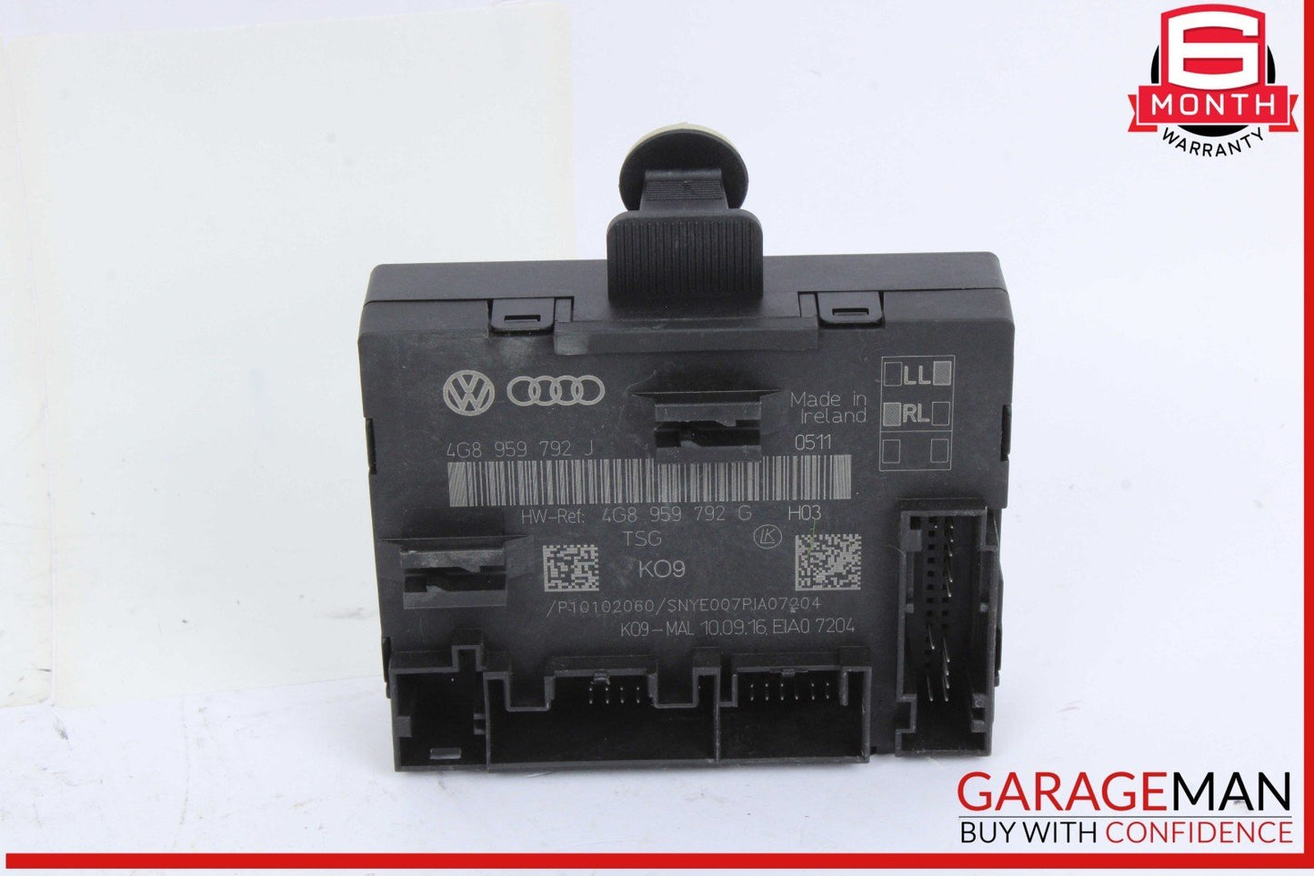 12-18 Audi A7 A6 Front Right Side Door Control Module Unit 4G8959792J OEM