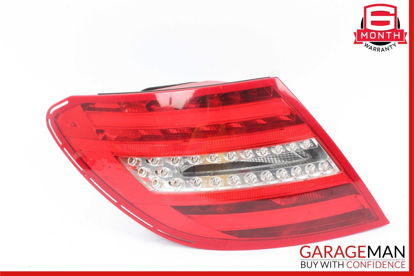 12-14 Mercedes W204 C250 Rear Left Driver Side Taillight Tail Light Lamp OEM