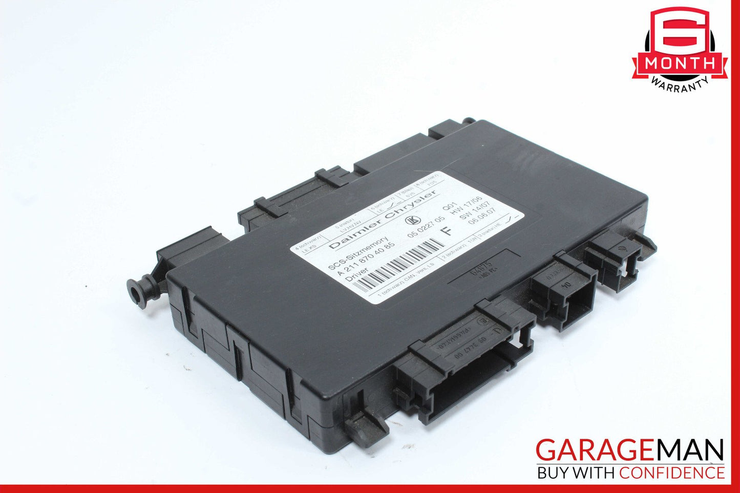 03-12 Mercedes W211 E550 SLK280 GL550 Seat Control Module Left Side OEM