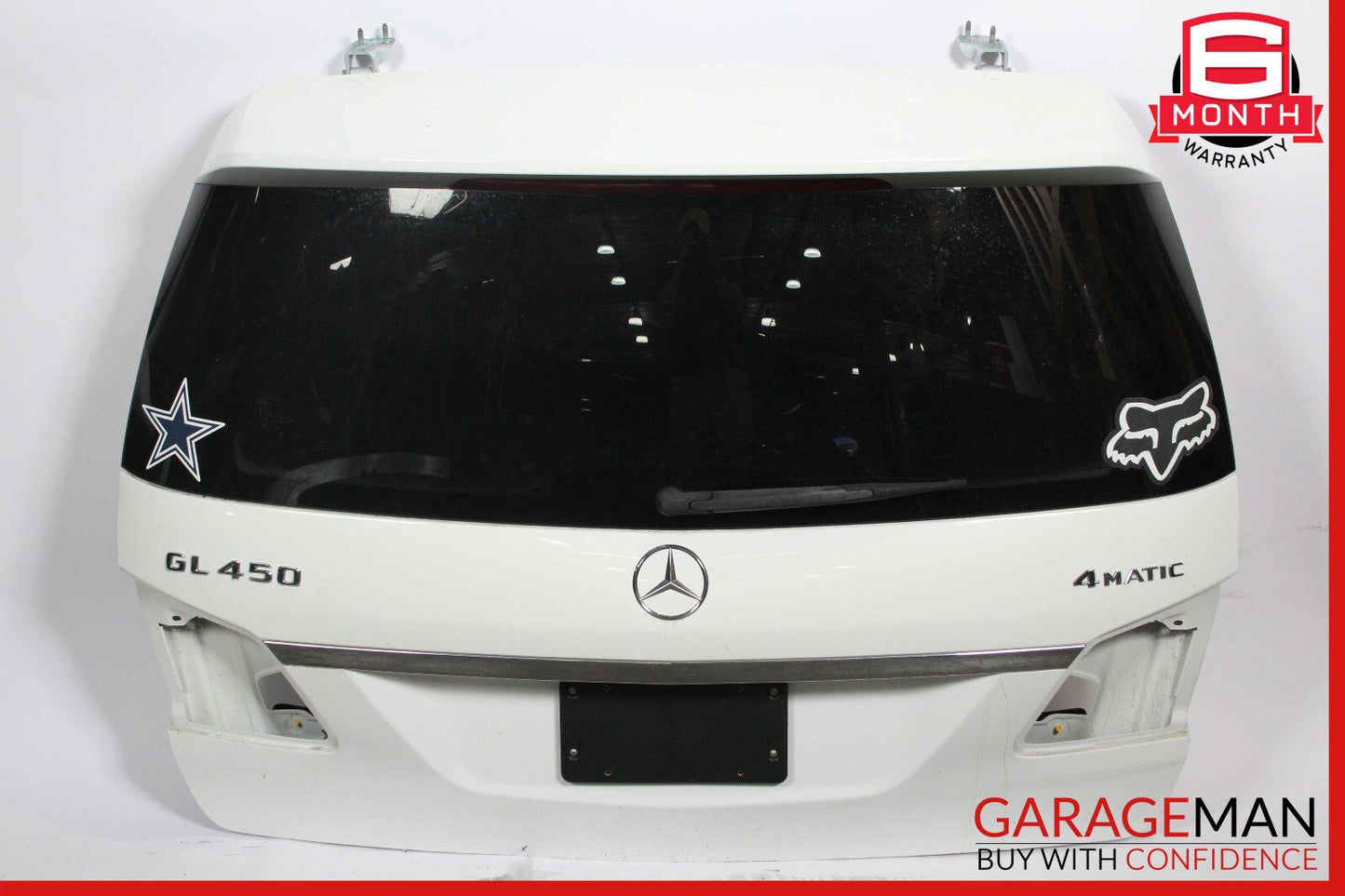 13-16 Mercedes X166 GL450 GL350 Trunk Lid Liftgate Tailgate Hatch Shell WhiteOEM